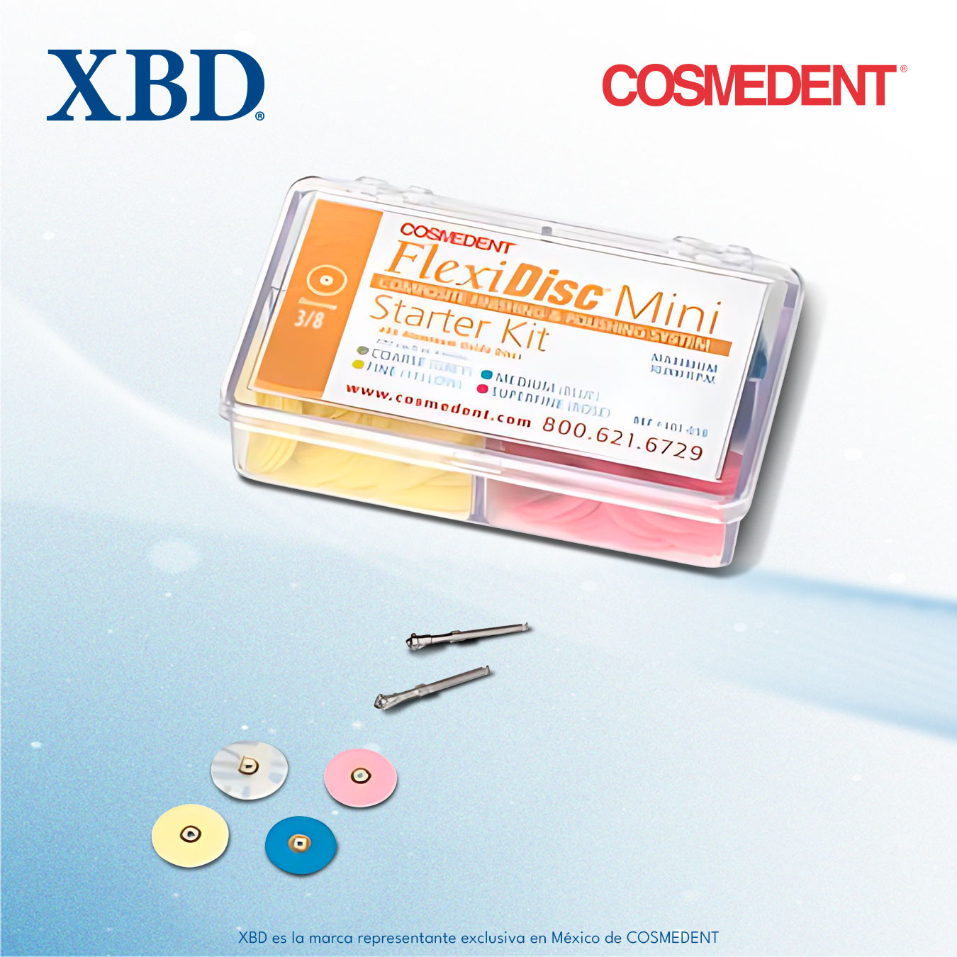 Mini Flexi Disc Starter Kit 3/8