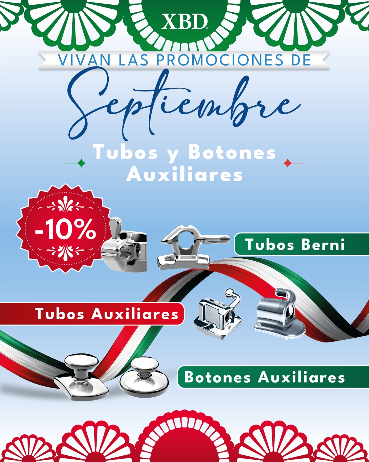 XBD | Tubos y Botones Auxiliares